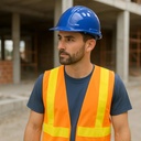 Casco Azul Tipo 1 Ref. In-1406R-Az Insafe