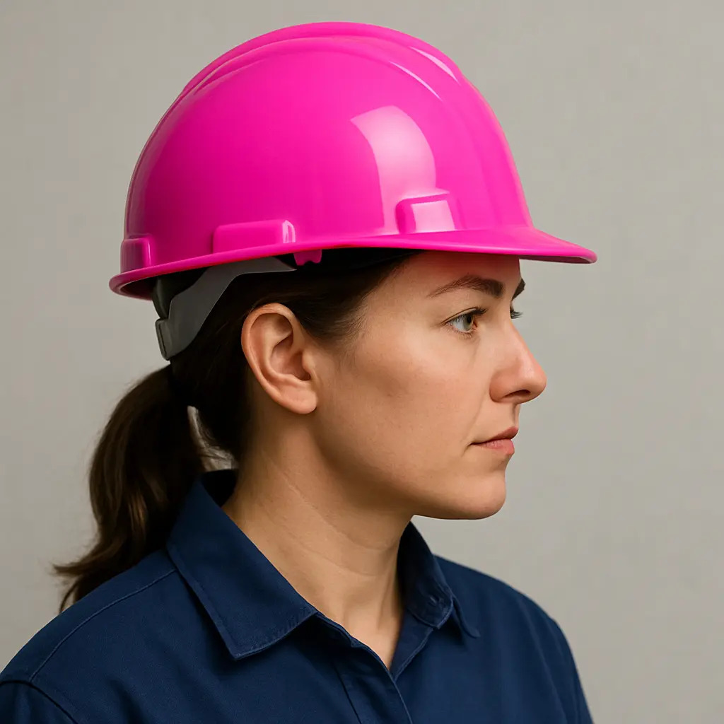 Casco Fucsia Ref. In-1406R-Fu Insafe