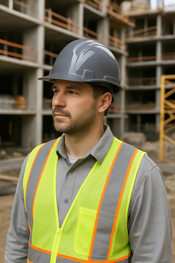 Casco Gris Tipo 1 Ref. In-1406R-Gr Insafe