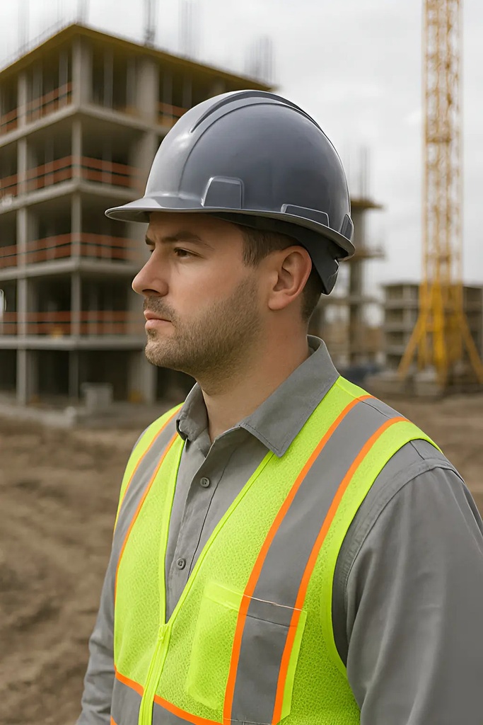 Casco Gris Tipo 1 Ref. In-1406R-Gr Insafe