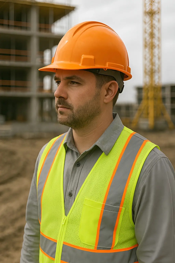 Casco Naranja Tipo 1 Ref. In-1406R-Na Insafe