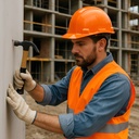 Casco Naranja Tipo 1 Ref. In-1406R-Na Insafe