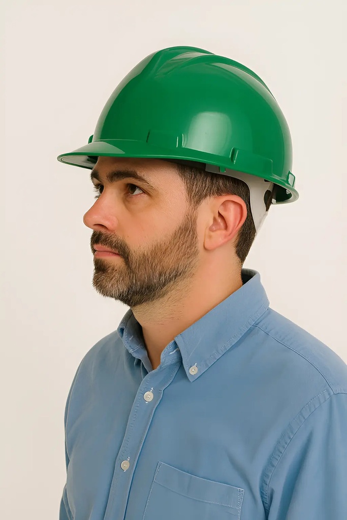 Casco Verde Tipo 1 Ref. In-1406R-Ve Insafe